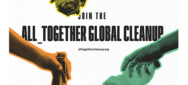 "All Together Global Cleanup" Logo